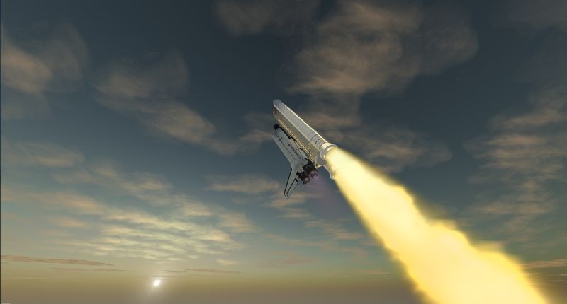 File:STS launch sunrise.jpg