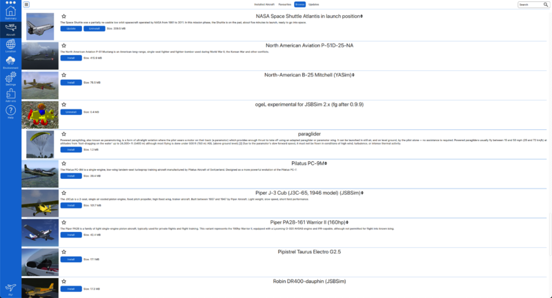 File:FlightGear Launcher Aircraft Tab.png