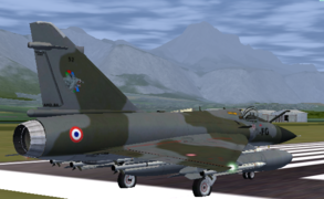 mirage 2000-5's green/blue camo (squadron "Ardennes")