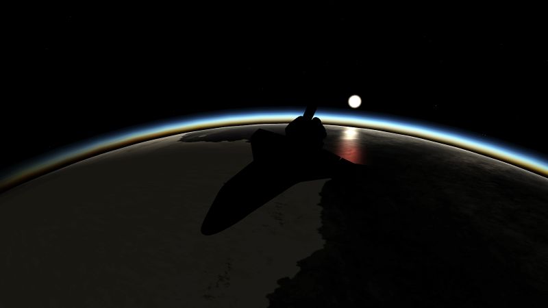File:Space Shuttle sunrise.jpg