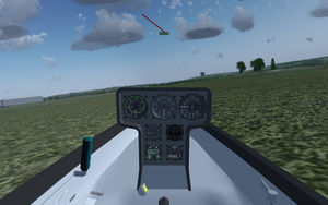 Cockpit of a DG-101G