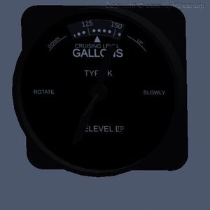 A Televel fuel content gauge.