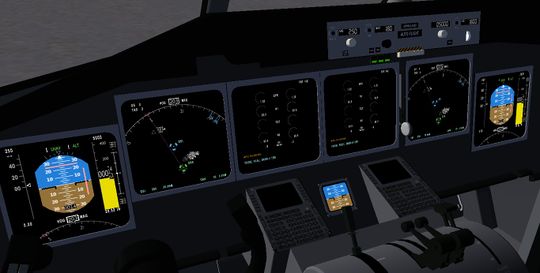 Boeing 717 Cockpit Boeing 