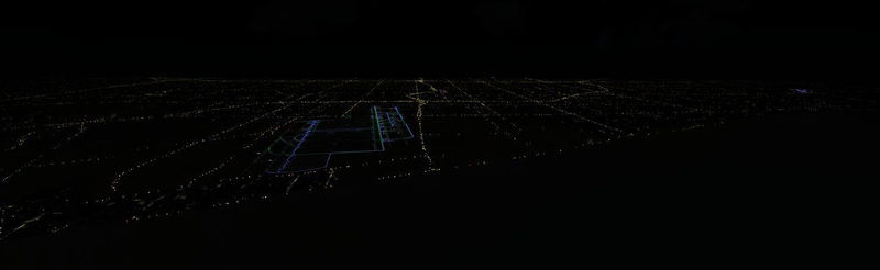 KLAX at night