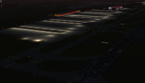 Redesigned Layout: Runway 26L with DHL-area