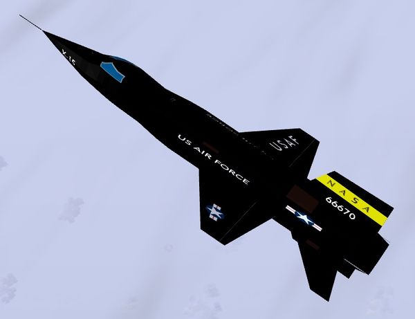 NORTH AMERICAN X 15 visual data 4